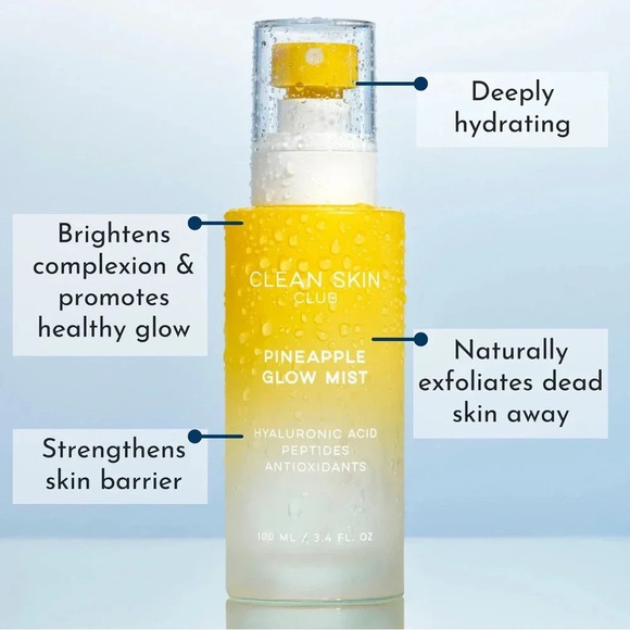 Pineapple Glow Mist - Clean Skin Club - Picture 4 of 4